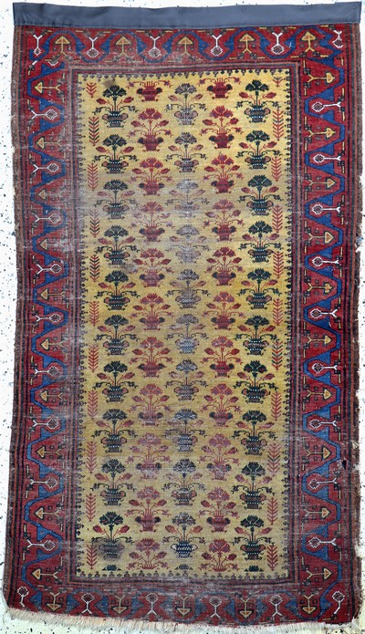Kula antik, Türkei, 19.Jhd, Wolle auf Wolle, ca. 168 x 100 cm, EHZ: 4