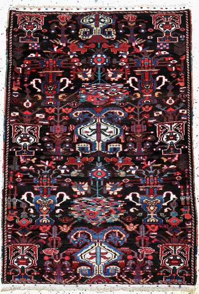Hamadan antik, Persien, um 1900, Wolle auf Baumwolle, ca. 150 x 105 cm, EHZ: 2