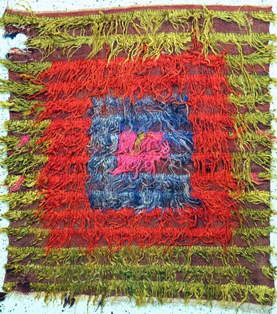"Tülü"Schlafteppich, Türkei, Anfang 20.Jhd,Wolle auf Wolle, ca. 128 x 112 cm, EHZ: 4