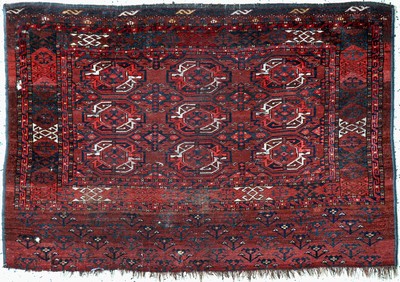 Ersari Tschowal antik, Turkmenistan, 19.Jhd, Wolle auf Wolle, ca. 145 x 97 cm, EHZ:4