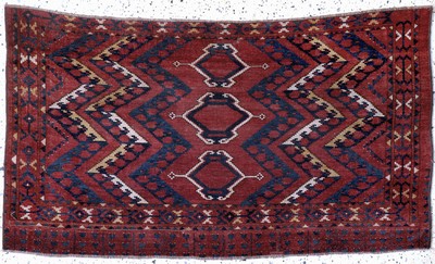 Ersari Tschowal antik, Turkmenistan, 19.Jhd, Wolle auf Wolle, ca. 155 x 86 cm, EHZ:3