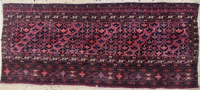 Kizilayak Torba antik, Turkmenistan, 19.Jhd, Wolle auf Wolle, ca. 108 x 48 cm, EHZ:3
