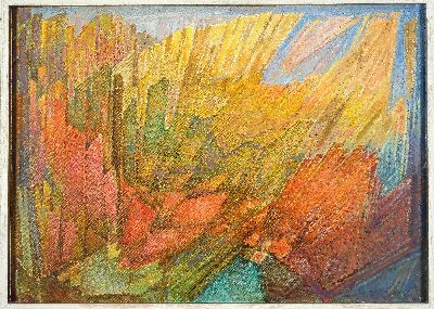 Philipp Pfeifer,1879-1979, "Später Herbst", Öl auf Leinen bezeichnet, wohl auf Karton aufgezogen, 1969, verso sign.,datiert, mit ...