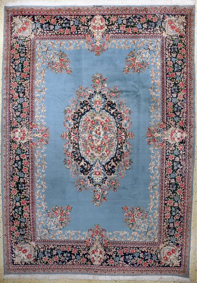 Kerman, Persien, Ende 20.Jhd., Wolle auf Baumwolle, ca. 343 x 243 cm, EHZ: 2