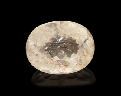Loser ovalfacett. Turmalin, ca. 5.48 ct, 12.04 x 9.34 x 6.61 mm, AIG-Expertise anbei