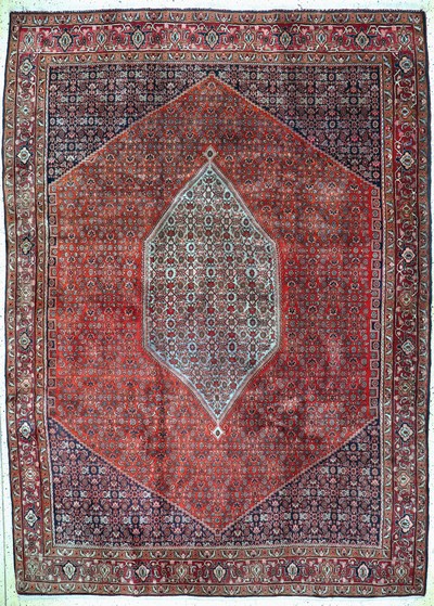 Bidjar alt, Persien, Mitte 20.Jhd, Wolle auf Baumwolle, ca. 370 x 260 cm, EHZ: 2