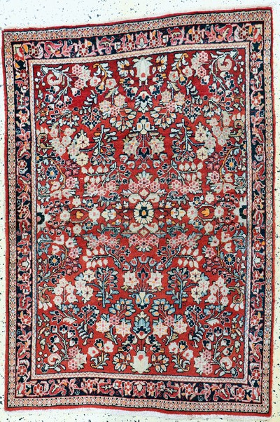 Sarogh alt, Persien, Anfang 20.Jhd, Wolle auf Baumwolle, ca. 153 x 103 cm, EHZ: 2-3