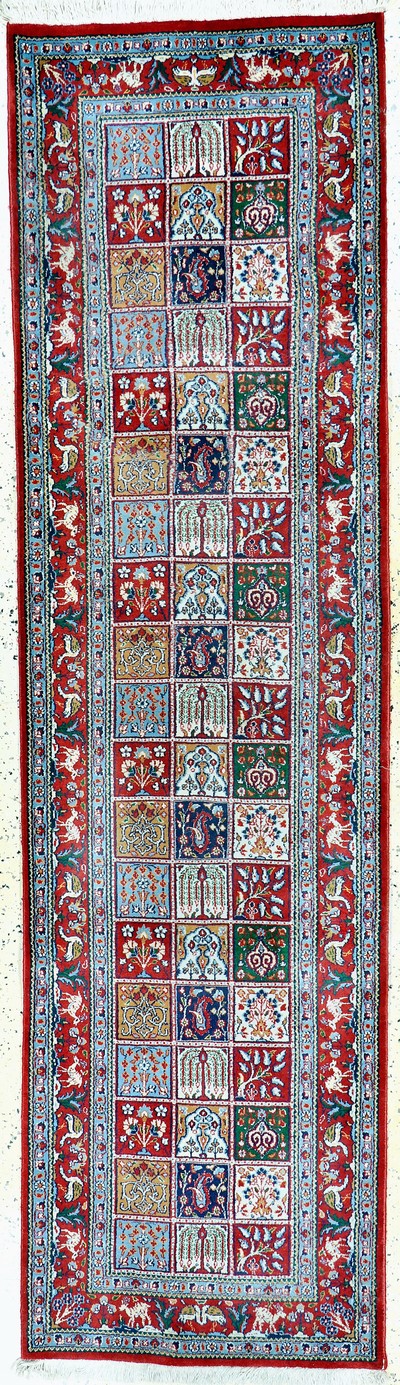 Mud, Persien, Ende 20.Jhd, Wolle auf Baumwolle, ca. 290 x 80 cm, EHZ: 1-2