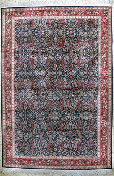 Hereke fein signiert, Türkei, Mitte 20.Jhd,Wolle auf Baumwolle, ca. 340 x 230 cm, EHZ: 2