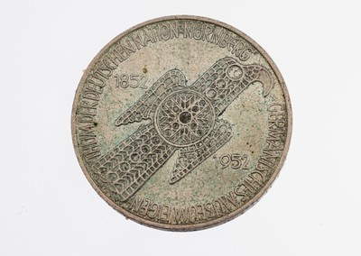 Silbermünze, 5 Mark, 1952, Germanisches MuseumNürnberg