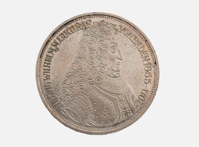 Silbermünze, 5 Mark, 1955, Markgraf von Baden