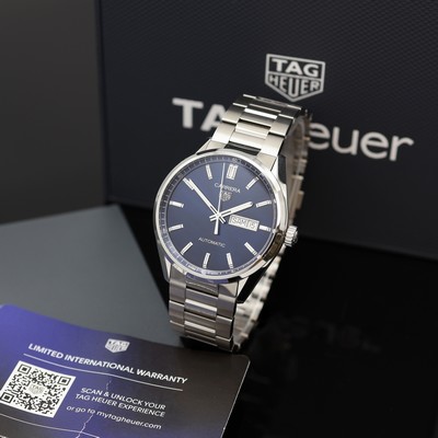 TAG HEUER Carrera Calibre 5 Herrenarmbanduhr Referenz WBN2012, Schweiz verk. lt. beil. Pap. 08/2023, Automatik, beids. vergl. Edelstahlgeh. inkl. ...