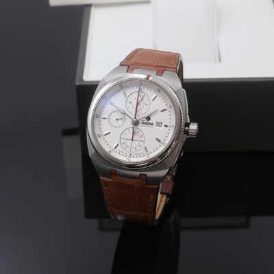 TUTIMA Saxon One Herrenchronograph Referenz 6420-04, Deutschland verk. lt. beil. Pap. 12/2014, Automatik, beids. vergl. Edelstahlgeh. inkl. orig. ...