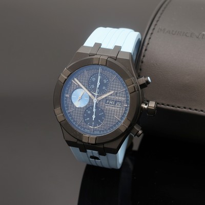 MAURICE LACROIX Aikon seltener, auf 500 Stück limitierter Armbandchronograph Referenz AI6038, Automatik, Schweiz um 2023, beids. vergl., ...