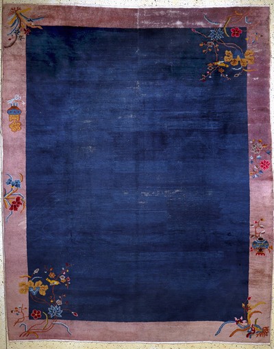 Peking antik, China, um 1900, Wolle auf Baumwolle, ca. 347 x 277 cm, EHZ: 3-4