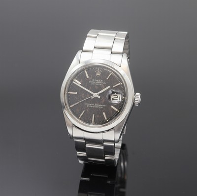 ROLEX Oyster Perpetual Datejust Armbanduhr Referenz 1600, Schweiz 3. Quartal 1964, Automatik, Chronometer der Superlative in Edelstahl inkl. orig. ...