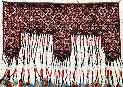 Ersari"Kapunuk"alt, Turkmenistan, Anfang 20.Jhd, Wolle auf Wolle, ca. 122 x 60 cm, EHZ:2