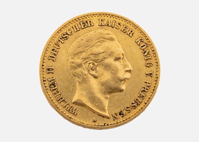 Goldmünze, 10 Mark, Deutsches Reich, 1903, Wilhelm II. Deutscher Kaiser König von Preußen