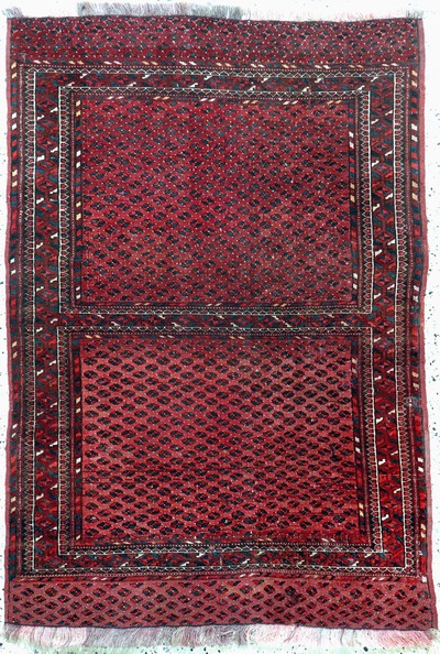 Yomud antik, Turkmenistan, um 1900, Wolle auf Wolle, ca. 150 x 105 cm, EHZ: 3