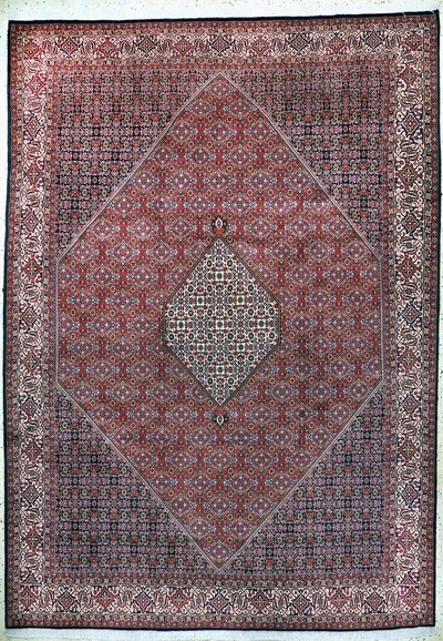 Bidjar, Persien, Ende 20.Jhd, Wolle auf Baumwolle, ca. 350 x 247 cm, EHZ: 1-2