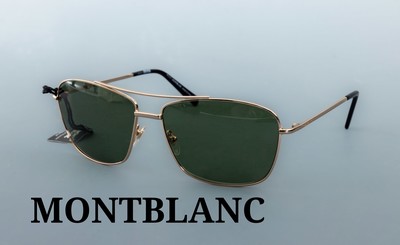 MONTBLANC Sonnenbrille, Herrenmodell, im Aviator-Design, 100 % UV-Schutz, polarisierte Gläser, Modell MB 548S, neuwertiger Zustand, ...