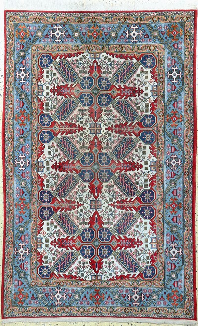 Ghom alt, Persien, Mitte 20.Jhd, Wolle auf Baumwolle, ca. 215 x 136 cm, EHZ: 2
