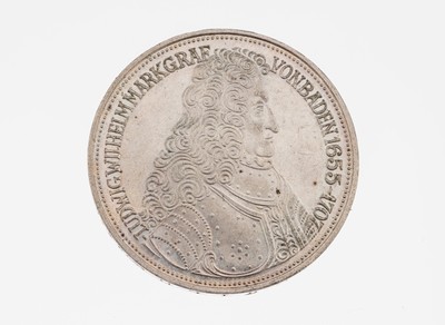 Silbermünze, 5 Mark, Deutschland , 1955, Markgraf von Baden