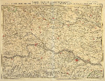 Donaulauf "Carte topographique D'Allemagne... l'Arche Duche d'Autriche...et une Partie du Magraviat de Moravie", 1789, Dbl. ...