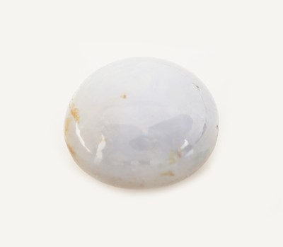 Loser Sternsaphir, 7.61 ct, runder Cabochon