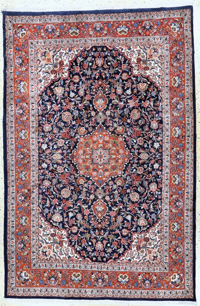 Yaza, Persien, Ende 20.Jhd, Wolle auf Baumwolle, ca. 305 x 202 cm, EHZ: 1-2