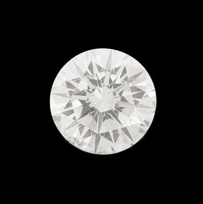 Loser Brillant 0.387 ct feines Weiß(G)/si2, DPL-Expertise anbei