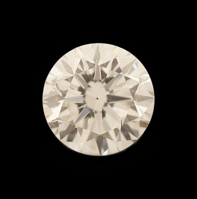 Loser Brillant 0.373 ct hochfeines Weiß +(D)/vs2, DPL-Expertise anbei