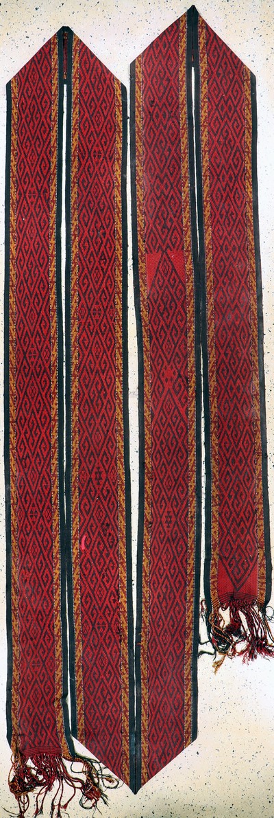 Zeltband, Turkmenistan, Anfang 20.Jhd, Wolle auf Wolle, ca. 1500 x 30 cm, EHZ: 2-3