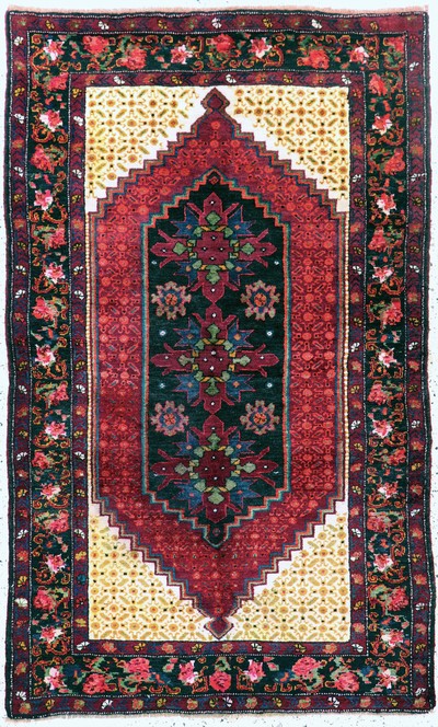 Karabagh Kazak alt, Kaukasus, Anfang 20.Jhd, Wolle auf Wolle, ca. 222 x 137 cm, EHZ: 2