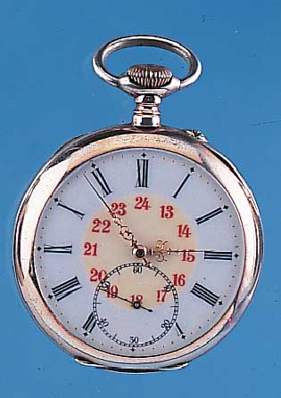 PHENIX Herrentaschenuhr Modell Lepine, Ref.-Nr. 55892/43, Schweiz um 1913, Silber, perf. Emailbl. m. goldgep. Minuterie, innen rot 13- 24, Monogr. ...