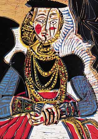 PICASSO, PABLO, FARBLITHOGRAPHIE, CA. 27 X 22 CM