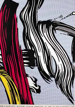 LICHTENSTEIN, ROY, FARBSERIGRAPHIE, HRSG. VON PASADENA ART MUSEUM 1967, HANDSIGN., CA. 84 X 64 CM