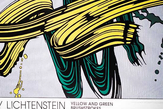 Lichtenstein, Roy, Konvolut aus drei Farb- serigraphien: I Can See The Whole Room von 1989; Yellow and Green Brushstrokes von 1992; I Don't ...