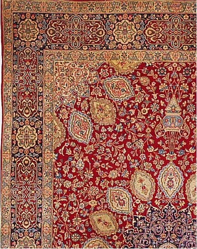 Kerman, Persien, 445 x 306cm, , EHZ 3 Flor Wolle, ca.60 Jahre