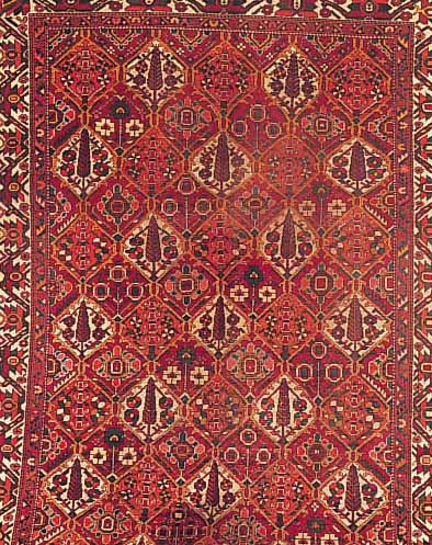 BACHTIAR, PERSIEN, 302 X 224CM, , EHZ 4 FLOR WOLLE, CA.40 JAHRE