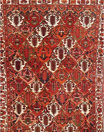 Bachtiar, Persien, 304 x 202cm, , EHZ 4 Flor Wolle, ca.50 Jahre