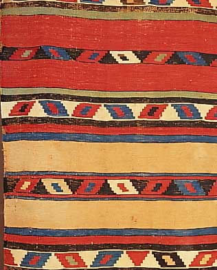 Shirwan-Kelim, Russland, 138 x 64cm, , EHZ 3-4, Wolle auf Wolle, um 1900