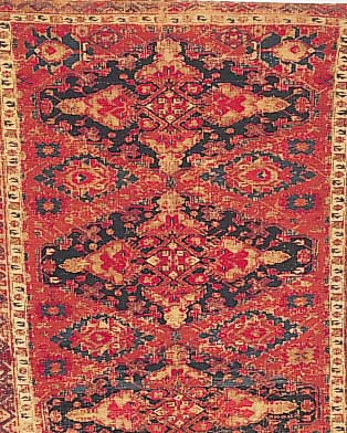 Sumakh, Kaukasus, 184 x 155cm, , EHZ 5 Wolle auf Wolle, um 1900