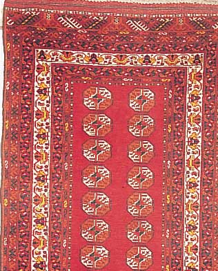 Afghane ca.456 X 88 cm. Ehz.2 ca.30 Jahre Flor,Wolle-Wolle