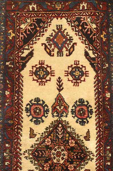 Hamadan, Persien, ca. 30 Jahre, Wolle auf Baumwolle, ca. 660 x 76 cm, Ehz 3