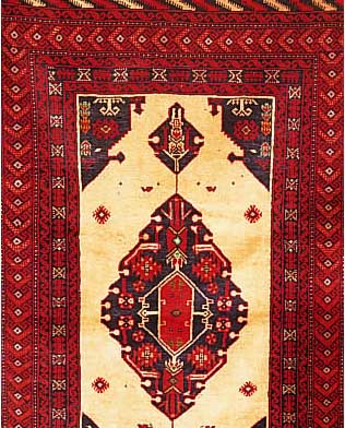Belutsch,Persien ca 167 x 106 cm. Wolle/Wolle.