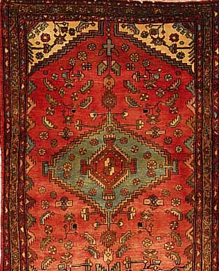 Hamadan, Persien, 333 x 104cm, , Flor Wolle