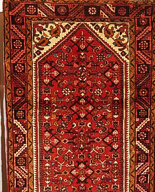 Hamadan, Persien, 307 x 112cm, , Flor Wolle