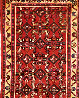 Hamadan, Persien, 312 x 105cm, , Flor Wolle