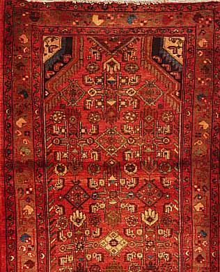 Hamadan, Persien, 345 x 120cm, , Flor Wolle